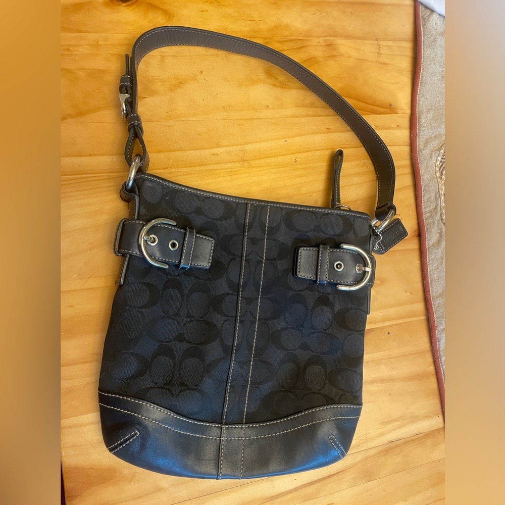 Vintage Coach Bucket Bag